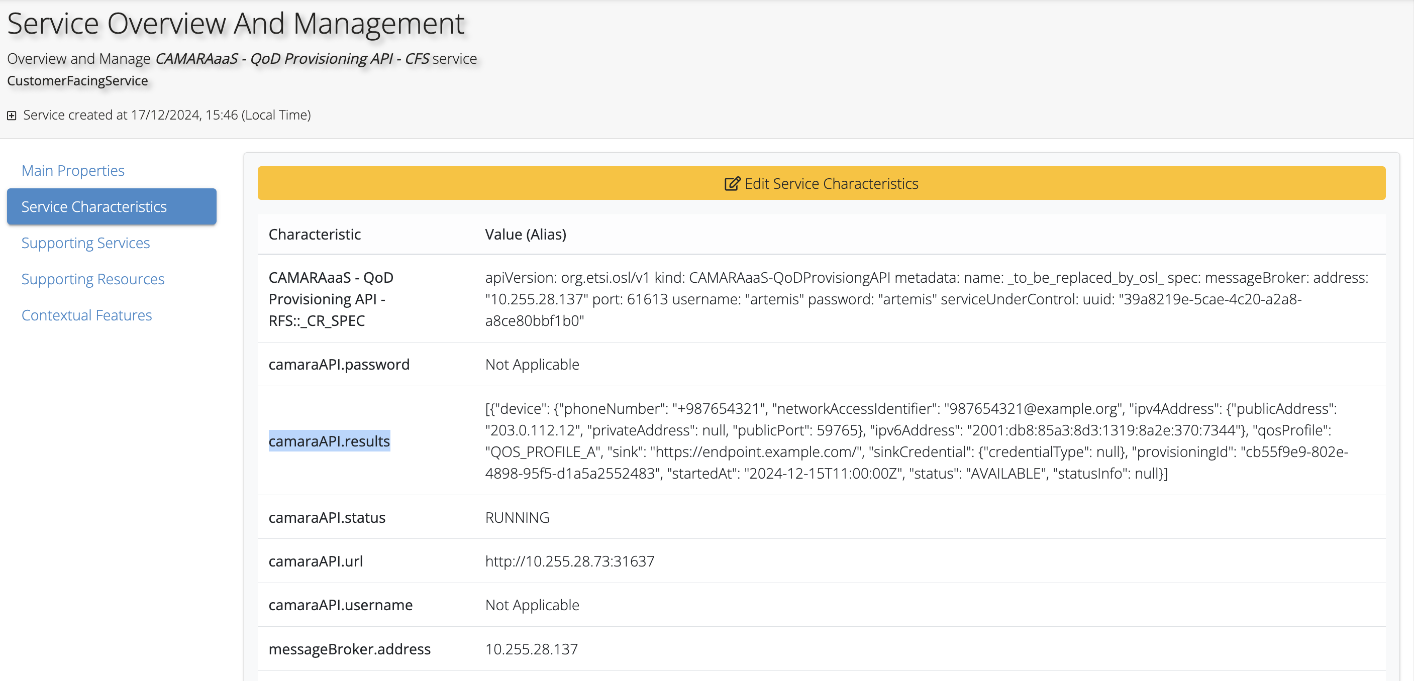 QoDProvisioning/Documentation/Pictures/CAMARAaaS-QoD-Prov-API-Characteristics-After-CAMARA-Invoking.png